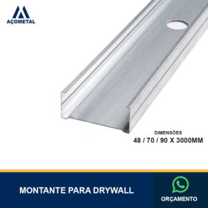 MONTANTE PARA DRYWALL 48,70 E 90