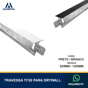 PERFIL TRAVESSA TF38 PARA DRYWALL